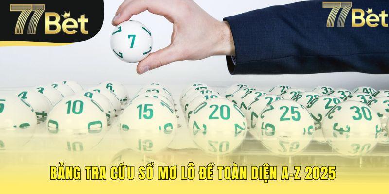 Bảng tra cứu sổ mơ lô đề giúp tìm nhanh con số từ chiêm bao